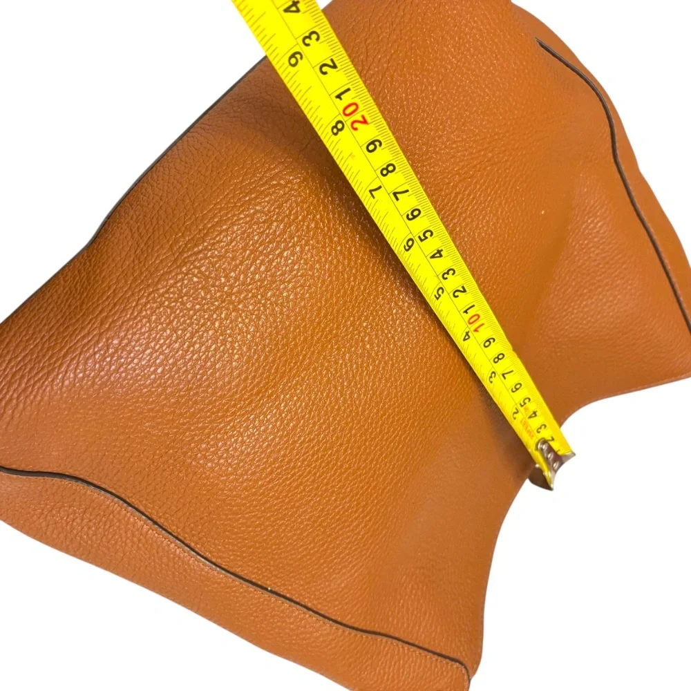 Kate Spade New York Leila medium triple compartment shoulder bag brown leather